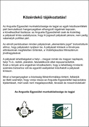 Kozerdeku Tajekoztatas